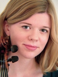 Violist Rebecca Hallowell