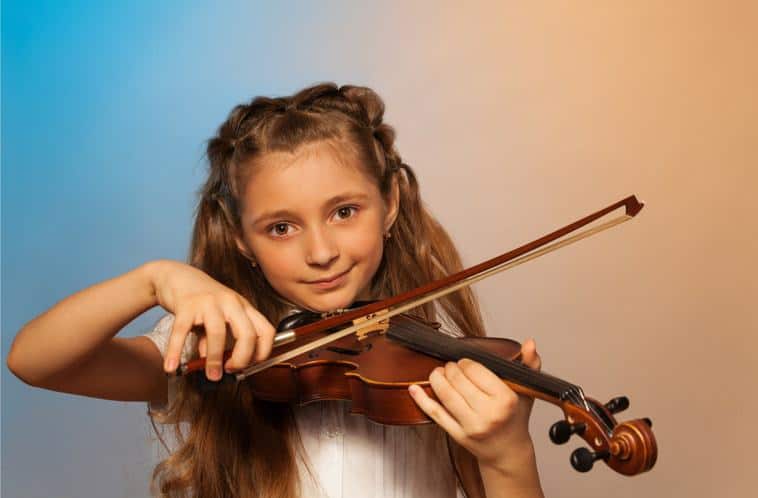 Lexington Violin Student