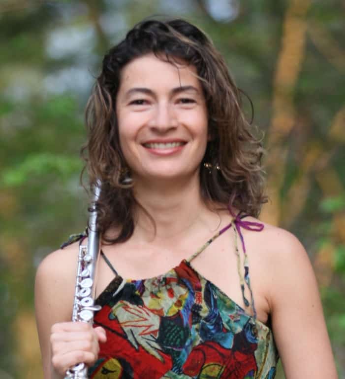 Flutist Carmen Marulanda