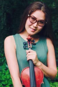 Lexington violin teacher Ainur Tulendiyeva