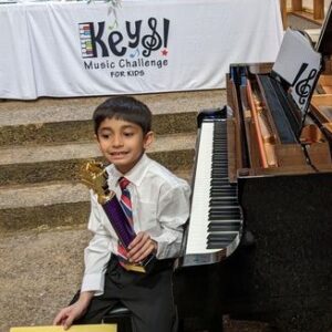 Keys Music Challenge Piano Competition Winner